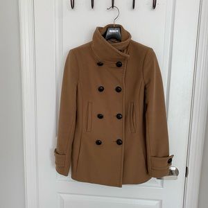 Aritzia Babaton Camel Howell Wool & Cashmere Coat